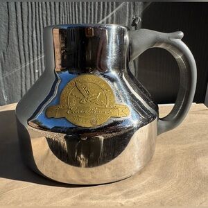 Vintage 80s Eddie Bauer Stainless Steel Mug Lid Missing